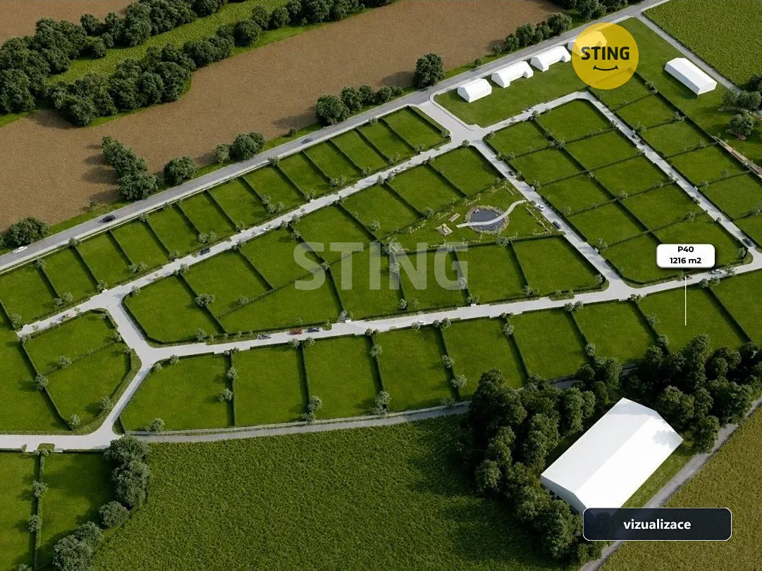 Prodej stavebního pozemku 1216 m²